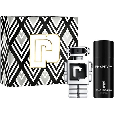 Paco Rabanne Paco Rabanne Phantom Подаръчен комплект за мъже Размер EDT 100 ml + 150 ml дезодорант спрей