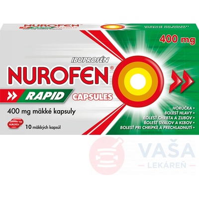 Nurofen Rapid 400 mg Capsules cps.mol.10 x 400 mg