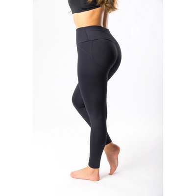 GoldBee Legíny Zateplené Push-Up Black