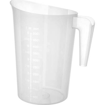 Stohovatelná polypropylenová odměrka, HENDI, 5L, ø210x(H)270mm