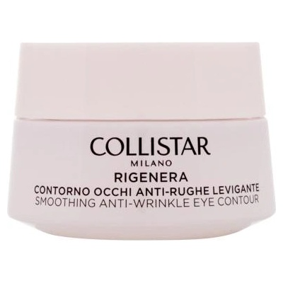 Collistar Rigenera Smoothing Anti-Wrinkle Eye Contour околоочен гел против бръчки 15 ml за жени