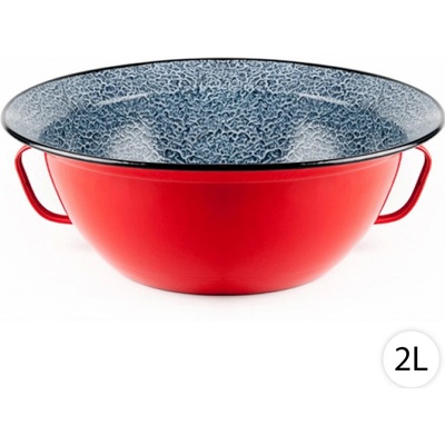 Perfect Home Smaltovaná miska Vandlík červená 2 l 26 cm