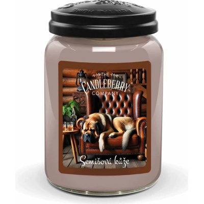 Candleberry Semišová kůže 624 g