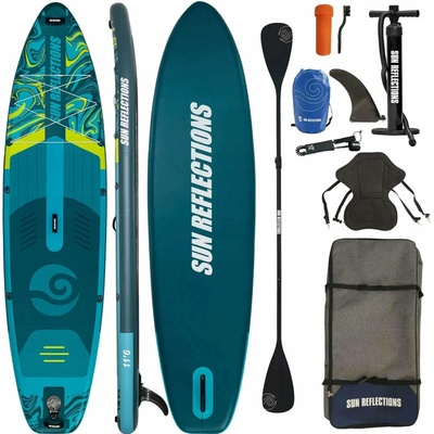Paddleboard Sun Reflections L 11'6" Combo Emerald Drift