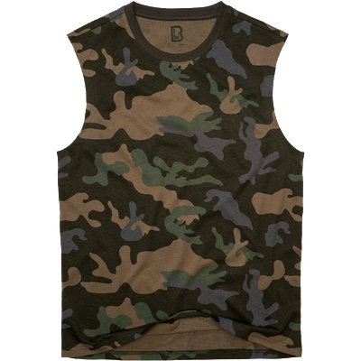 Brandit Тениска без ръкави, тъмен камуфлаж (4206-12004)