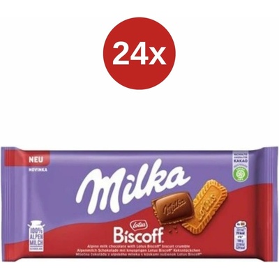 Milka Biscoff Lotus 24 x 90 g