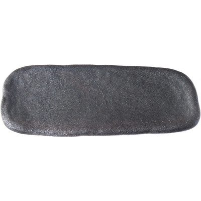 MIJ Servírovací deska Stone Slab černá 29 x 12 cm