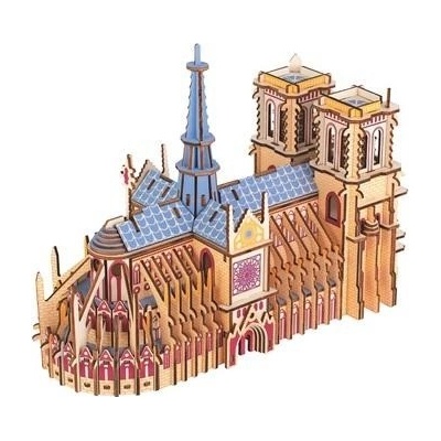 Woodcraft 3D puzzle Katedrála Notre-Dame 216 ks