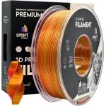 Smart Print FG-S100-E1, 3D филамент, PLA Silk, 1, 75mm, 1000g, Dual Color, Многоцветен (Червен, Златен) (FG-S100-E1)