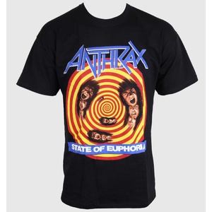 ROCK OFF мъжка тениска Anthrax - State Of Euphoria - ROCK OFF - ANTHTEE05