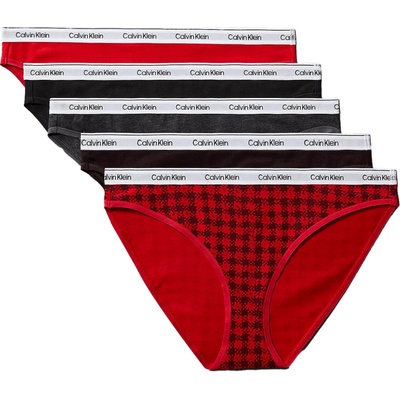 CALVIN KLEIN nohavičky 5PACK Icon logo cotton stretch color pulse - limitovaná edícia