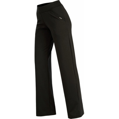 Litex Dámské kalhoty s širokými nohavicemi 7F074 černá – Zboží Mobilmania