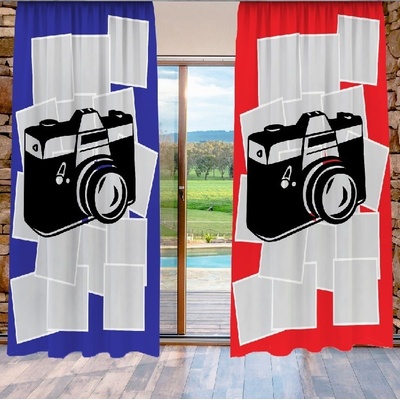 Impar Foto závěs Efekt z jedné fotografie 140x250 cm