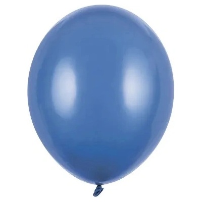 Party Deco Латексови Балони Пастел, Тъмносиньо, 12 См