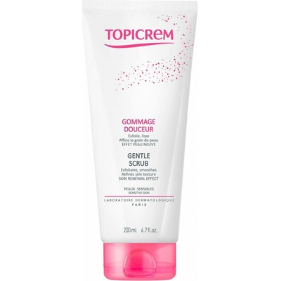 Topicrem UH Boby Gentle Scrub jemný telový peeling pre citlivú pokožku 200 ml
