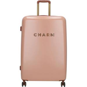 Charm London Пътен куфар Charm London Capetown L Pink Charm London | Rozov | ЖЕНИ | UNI