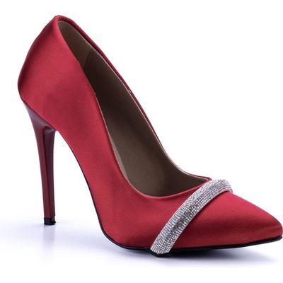 Johns Athletic Дамски елегантни обувки с висок ток 1115 - Червени #365952 (365952_Червен)