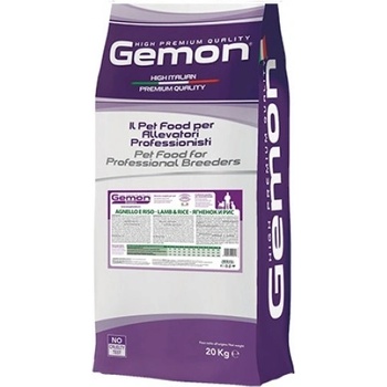Image 1 of Gemon DOG Adult Medium Adult With Lamb And Rice - Пълноценна суха храна за пораснали кучета от средни породи с агнешко и ориз 20 кг, Италия - 5616