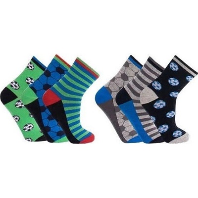 TRENDY SOCKS FOTBAL detské športové farebné ponožky