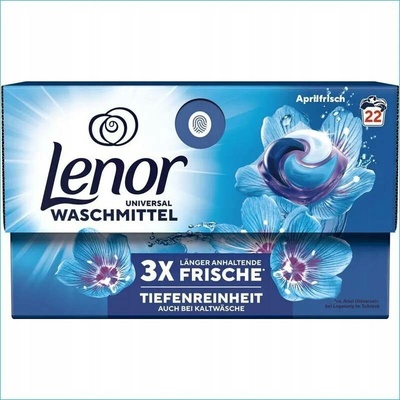 Lenor Pods 3v1 Aprilfrisch kapsle na praní 22 PD
