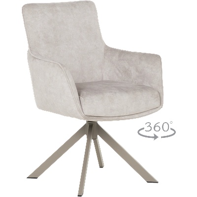 Carmen Трапезен стол valga - крем (b3532275)