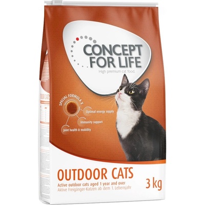 Concept for Life Outdoor Cats 3 x 3 kg