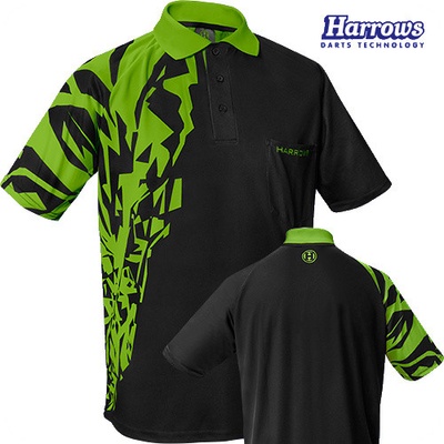 Harrows košile Rapide black & green