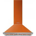 Smeg Аспиратор SMEG KPF9OR, Серия Portofino, 90 см, за монтаж на стена, Оранжев (KPF9OR)