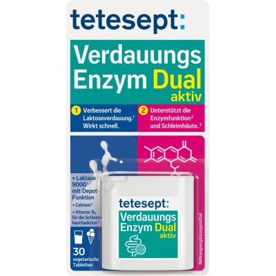 tetesept Verdauungsenzym Dual - 30 таблетки