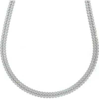 InfinitySilver Strieborný náhrdelník so zirkónmi CTENNIS 2F 45