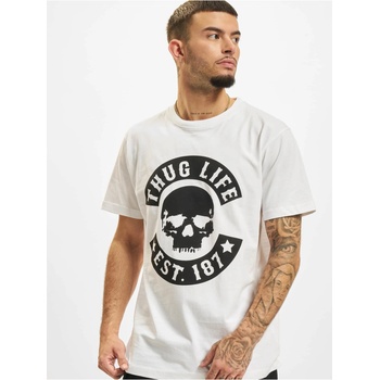 Thug Life Мъжка тениска в бял цвят Thug Life BSkullUB-TLTS161-00220 - Бял, размер XXL