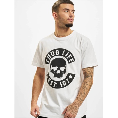 Thug Life Мъжка тениска в бял цвят Thug Life BSkullUB-TLTS161-00220 - Бял, размер S
