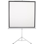 LUMI Прожекционен екран Lumi, 96", 172 × 172 см, формат 1: 1, бял, на стойка (трипод), механичен (3800052765479)