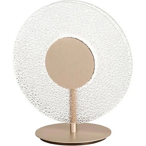 Ondaluce Настолна лампа ondaluce candy/trasp, led, стъклена, Ф300мм, 9w, 3000k, прозрачно стъкло (lt.candy/trasp)