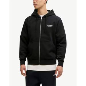 JACK & JONES JJesoho Sweat Zip Hood Noos Black - magazinko