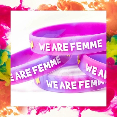 Euroko Silikónové náramky s vonkajšou ražbou 8776