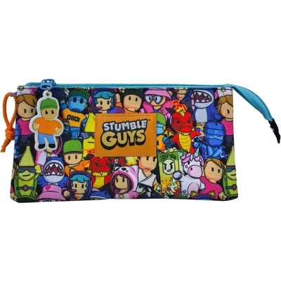 CYP Ученически несесер CYP Brands - Stumble Guys, Squad, с 3 отделения (PT49-03Y)