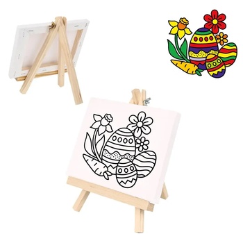 Мини великденско пано за оцветяване с великденско яйце (К100515-4)