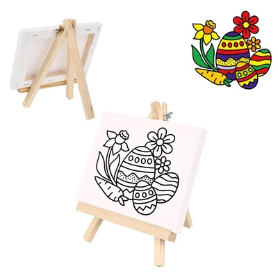 Мини великденско пано за оцветяване с великденско яйце (К100515-4)