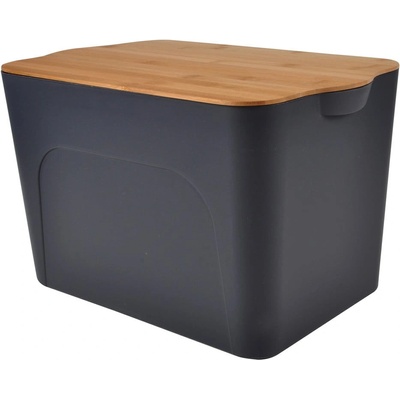 Homéa úložný box s vekom antracitová