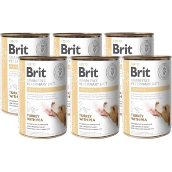 Brit Veterinary Diets GF dog Hepatic 400 g
