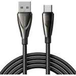 JOYROOM Кабел за зареждане Joyroom Pioneer Series USB-A / USB-C 100W - Черен / 1.2m KP41434