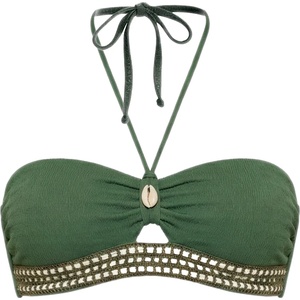 Banana Moon Дамско бикини горнище Banana Moon Women's Kenteo Marany Bikini top - Kaki - размер 38 (FR) (150-6114-0213)