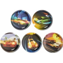 Sada ozdôb na batoh Ergobag Kletties Set - Racing Cars uni