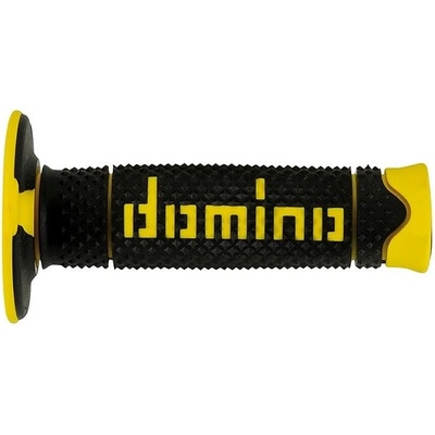 Domino gripy A260 offroad dĺžka 120 mm, čierno-žlté