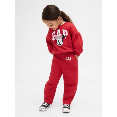 GAP Baby tepláky Barrel Logo VintageSoft Červená Červená – Zboží Dáma