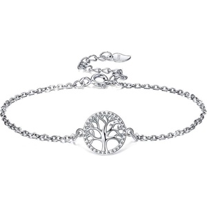 Silenti Jewelry Сребърна гривна "Генезис