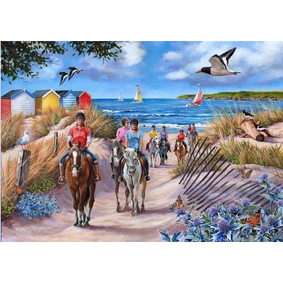 The House of Puzzles Morské kone 500 dielov