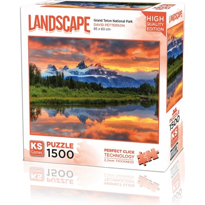 KS Games Пъзел KS Games от 1500 части - Гранд Тейтън (22037)