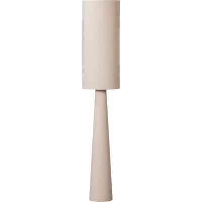 WOOOD Бежова подова лампа с текстилен абажур (височина 187 cm) Loft - WOOOD (375036-N)
